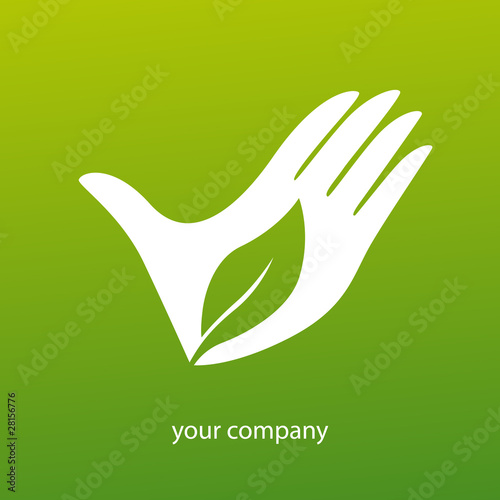 logo entreprise, jardinage