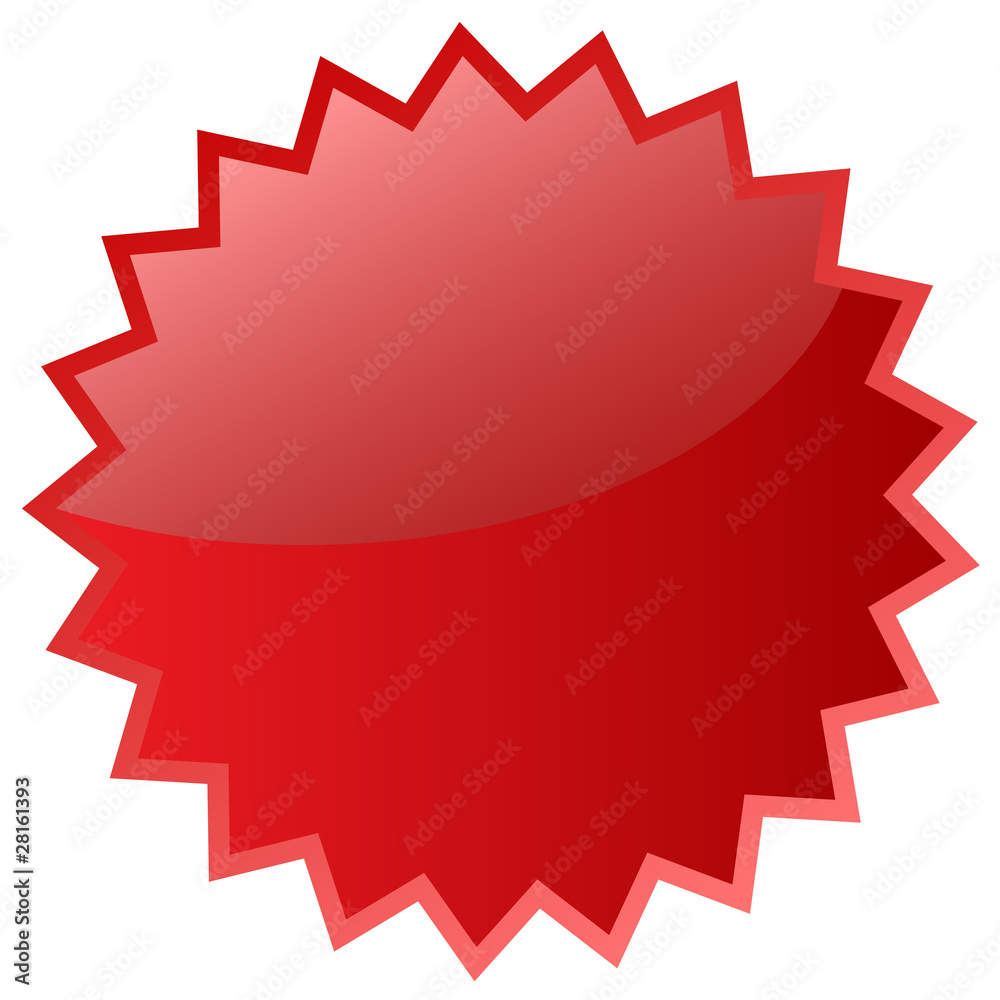 Fototapeta premium Shiny vector label