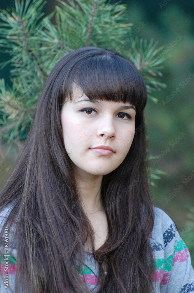 Fototapeta premium Teen girl