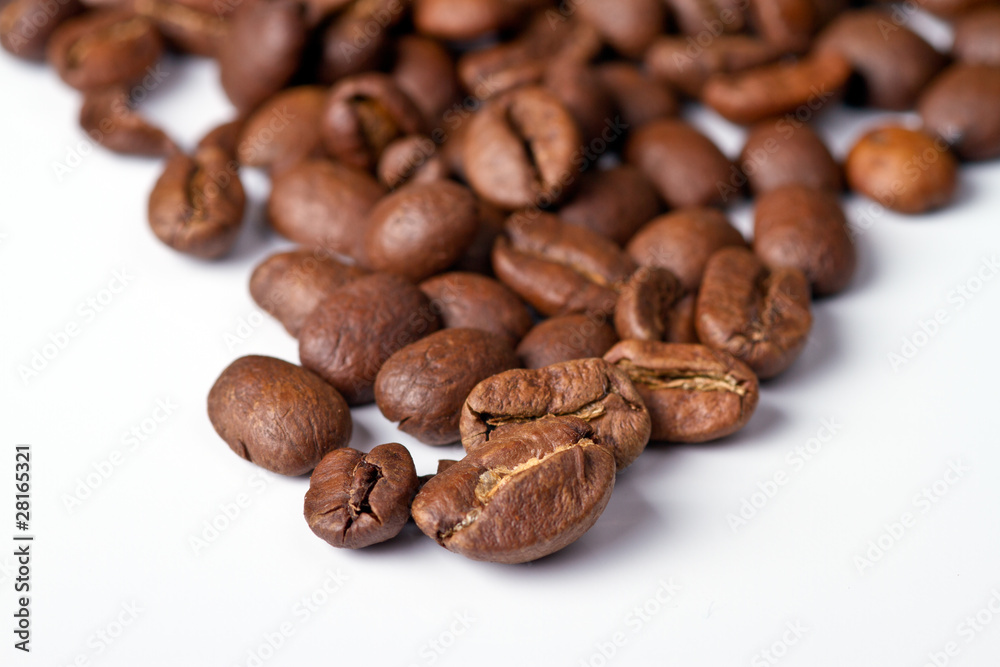 Naklejka premium Coffee beans