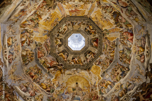 Dome Paintings Cathedral Florence