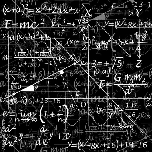 A Scientific Background with Mathematical Equations