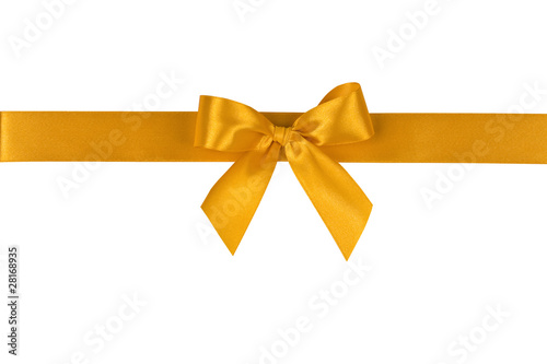 bow on a white background