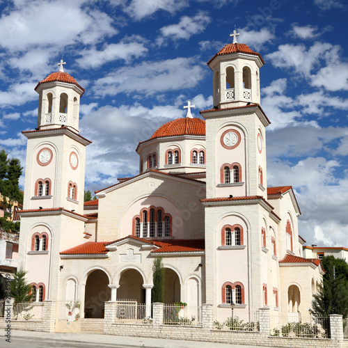 Obraz na płótnie church in Berat Albania w salonie