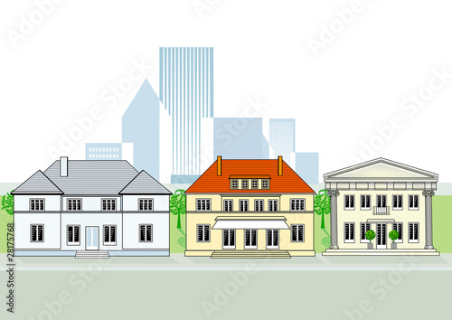 Stadtsilhouette