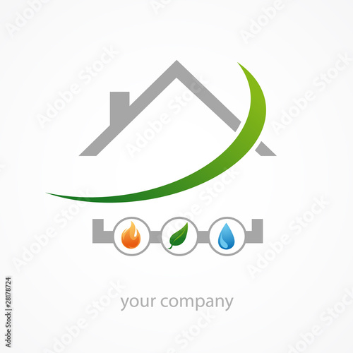 logo entreprise, énergie habitat