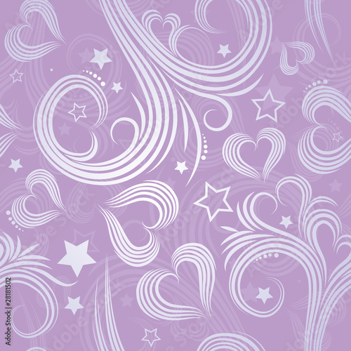 Seamless floral background