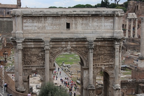 Rome - arc de triomphe photo