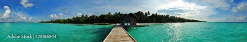 Fototapeta Naklejka Na Ścianę i Meble -  Malediven - Insel