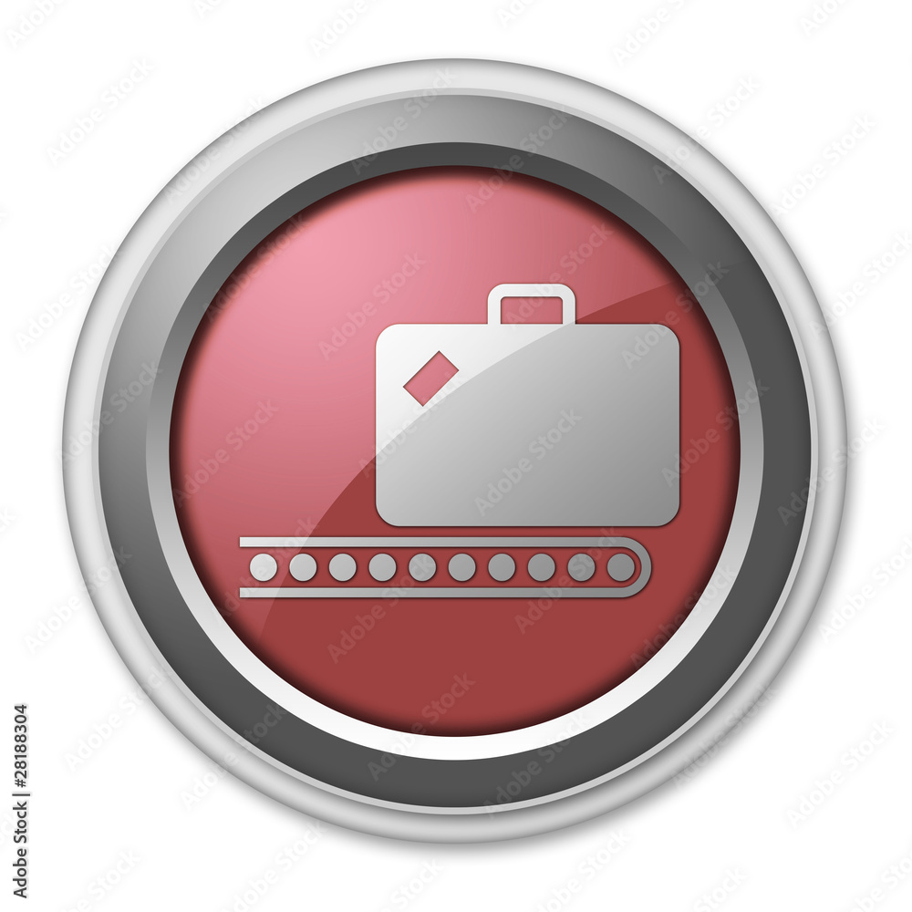 Red 3D Style Button Red 3D Style Button