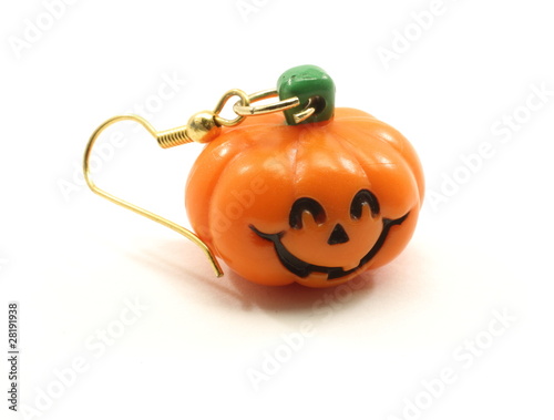 Pumpkin Earring