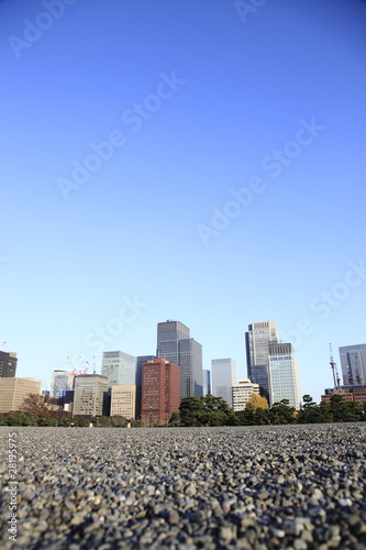 丸の内高層ビル遠景
