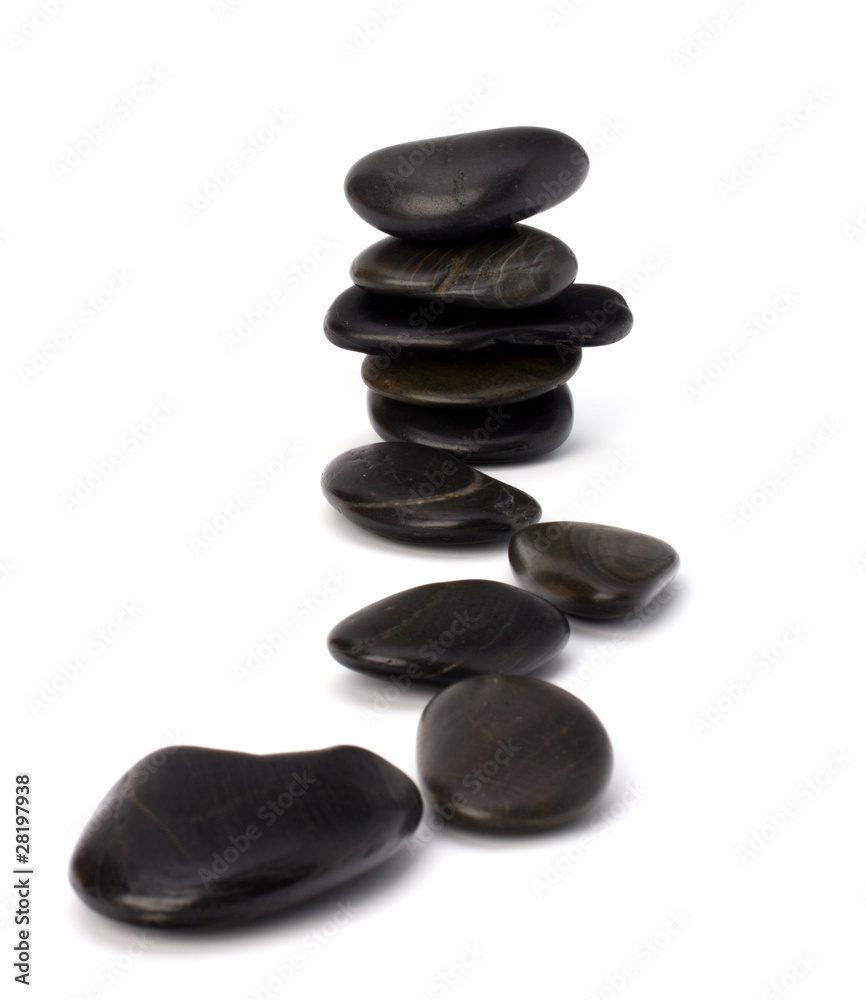 zen stones isolated on the white background zen stones isolated on the white background