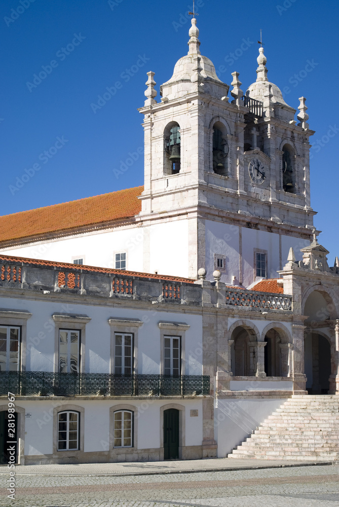 The Church of  Lady of Nazare, Portugal