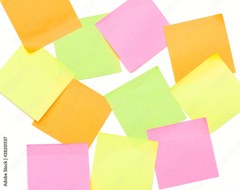 Reminder notes Reminder notes