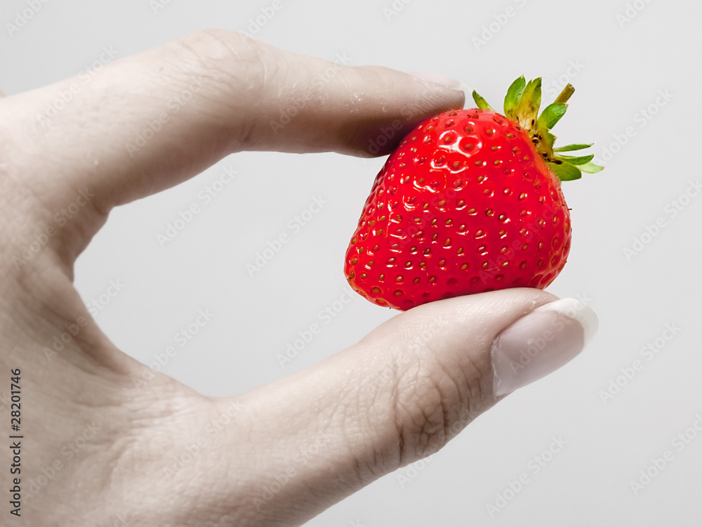 Obraz premium Vibrant strawberry