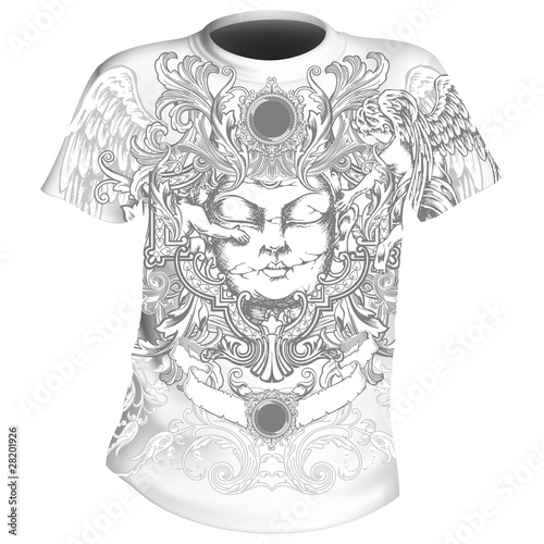 T-Shirt Print Buddha