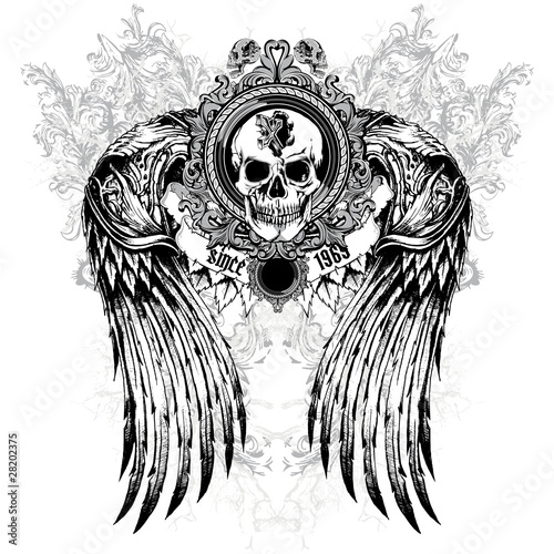 T-Shirt Print Wings