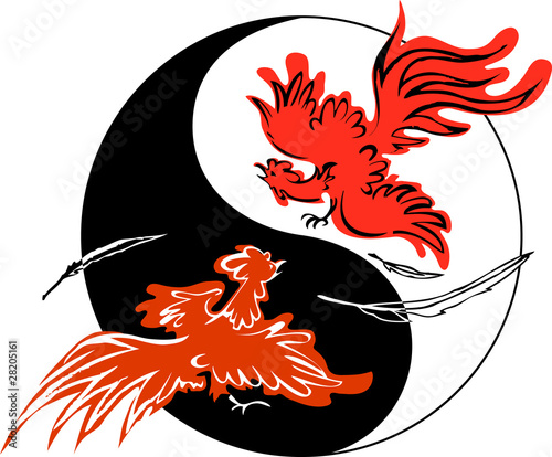 Fighting roosters