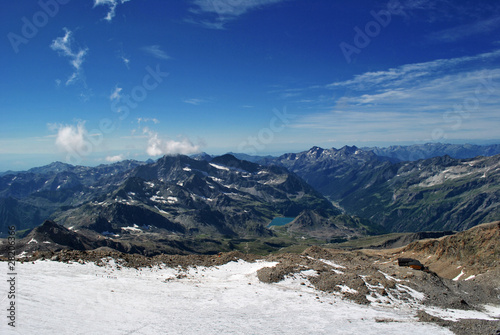 landscape from monte rosa