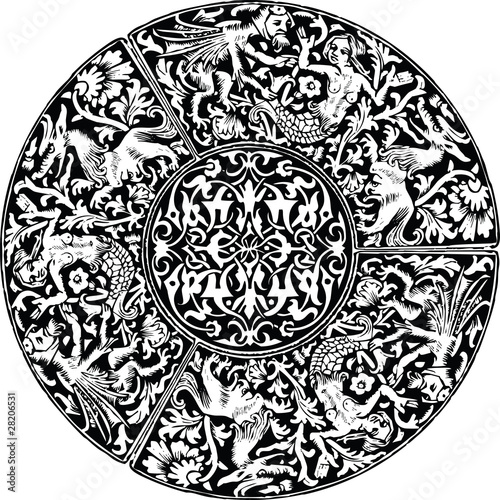 Renaissance seamless pattern