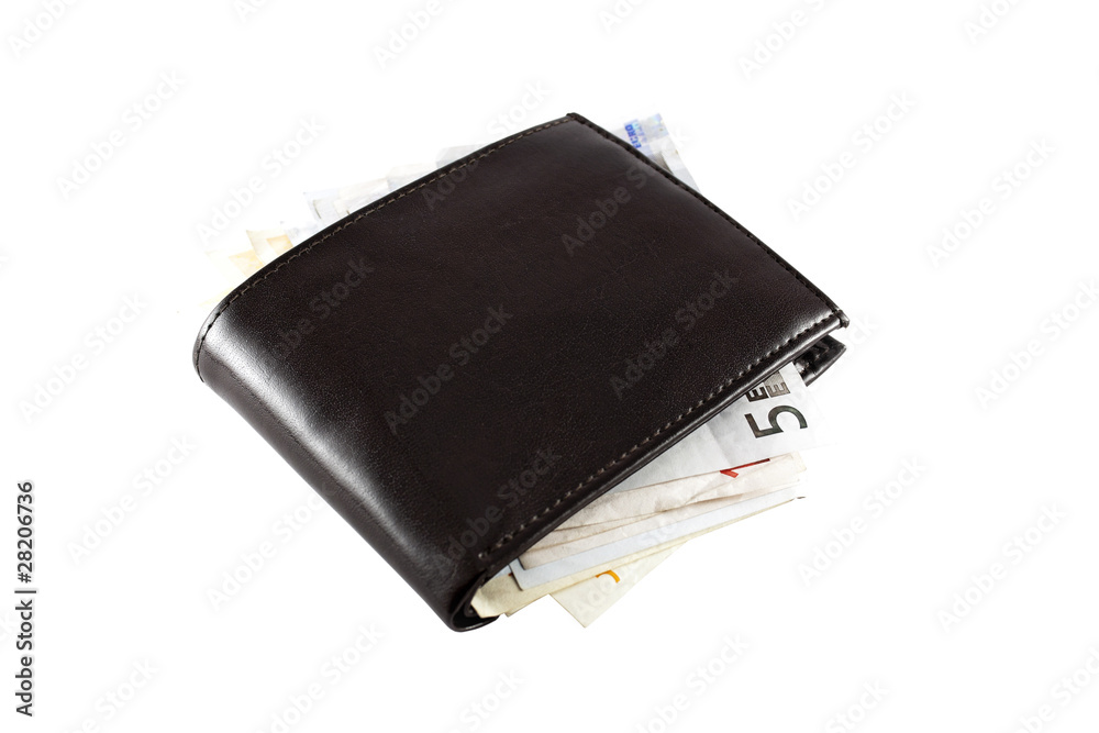 Wallet with money Wallet with money