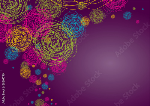 Hand drawn background