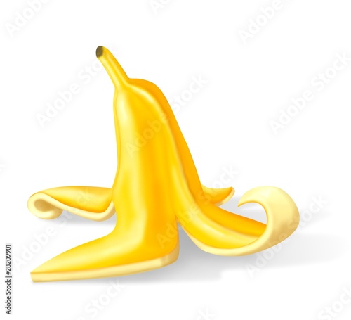 buccia di banana photo