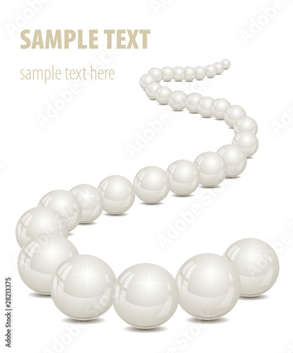 Backgruon vith pearls