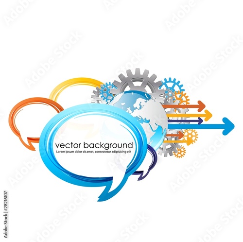 speech bubble design