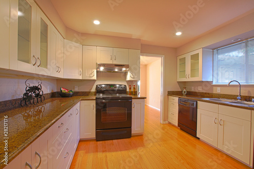 Evening kitchen, new remodeled