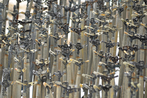 Quadro em tela A Plethora of Retired Sprinklers