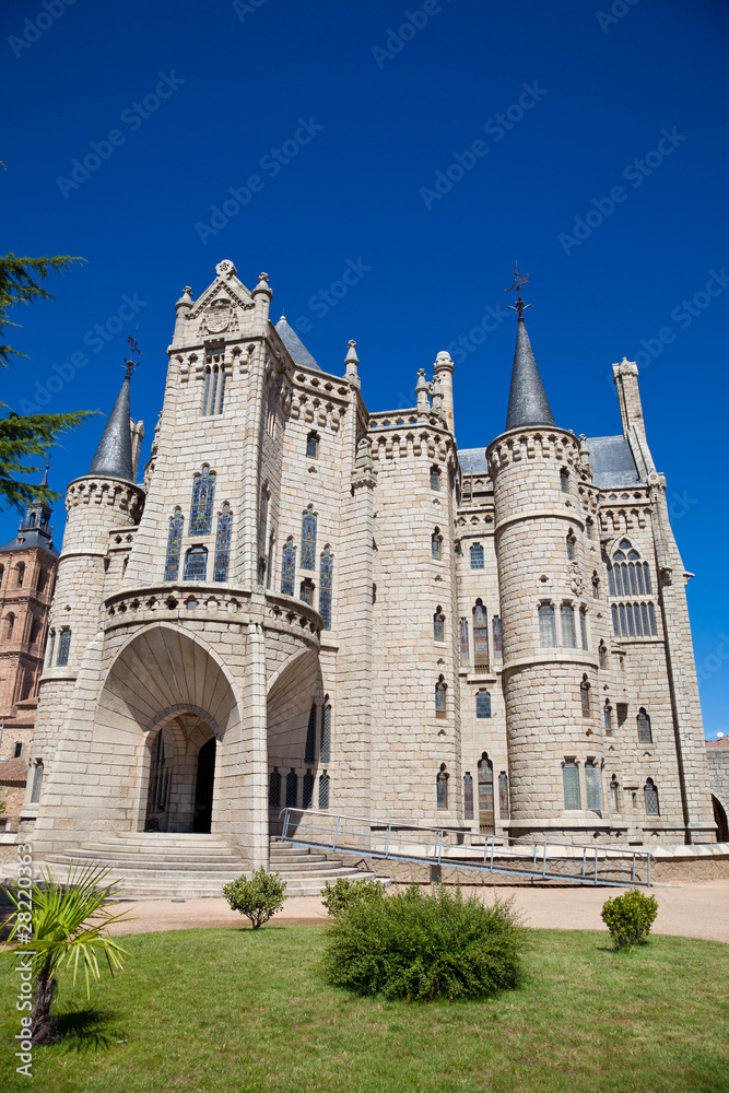 Episcopal Palace of Astorga by Gaudi