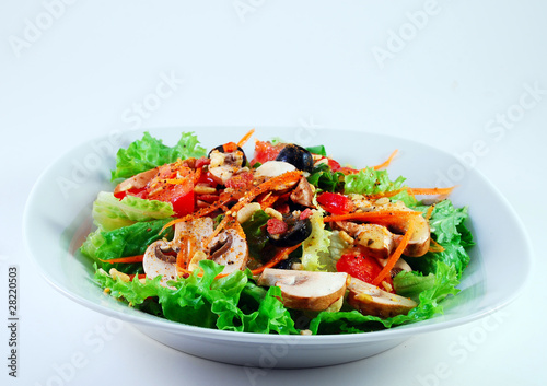 Tossed,garden salad