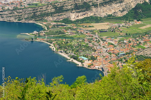 Quadro em tela Gardasee Nago-Torbole - Lake Garda Nago-Torbole 09