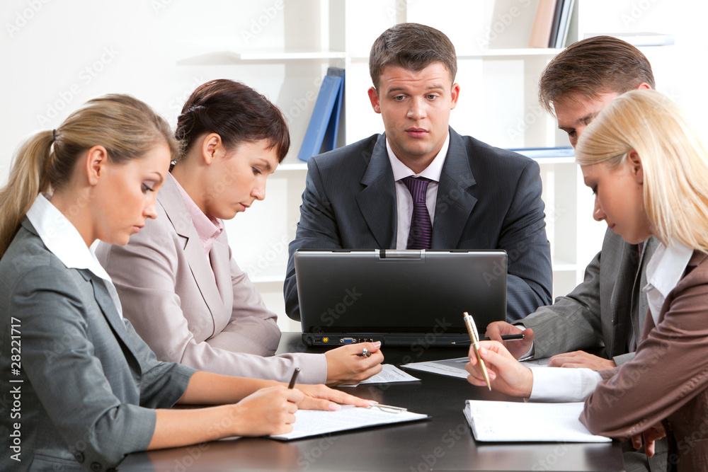 At meeting At meeting