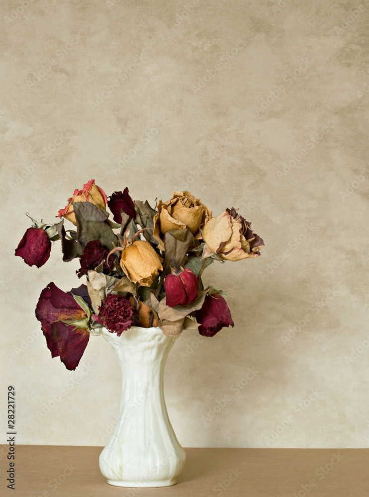 Naklejka premium Dried Bouquet