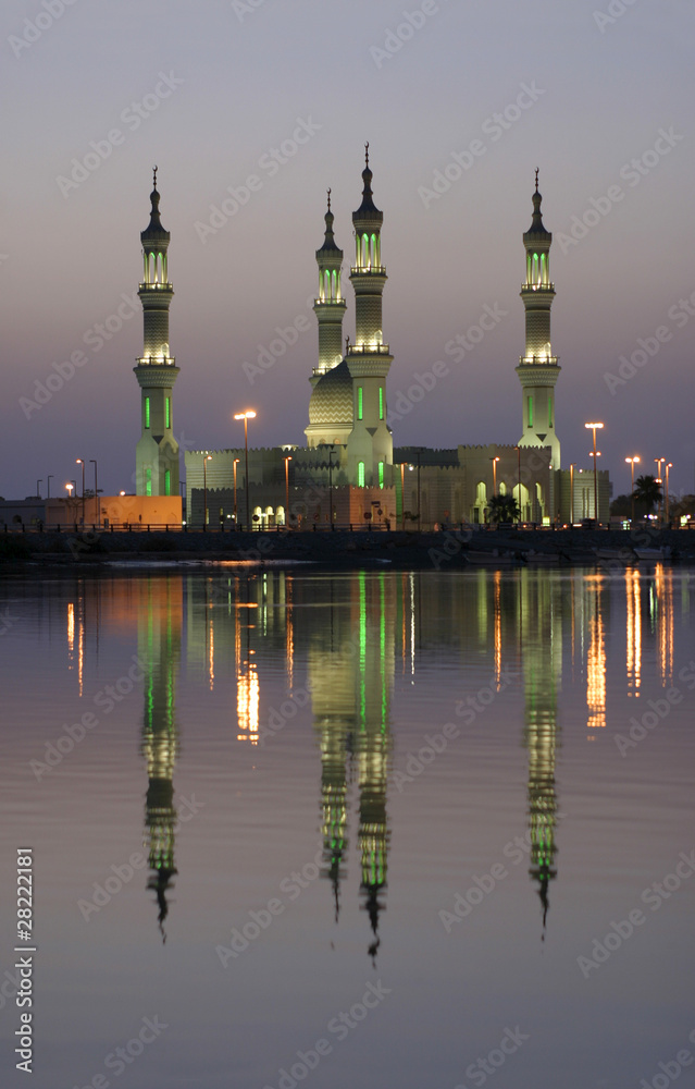 Obraz premium Sheikh Zayed Mosque