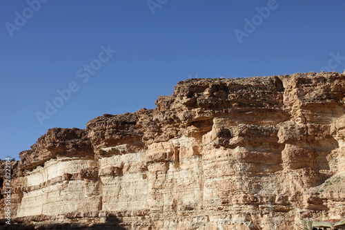 Sandstone cliff, Atlas mountain © zatletic
