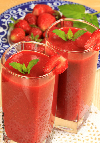 strawberry smoothie