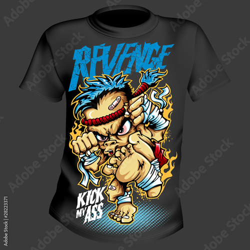 T-Shirt Print Comic style