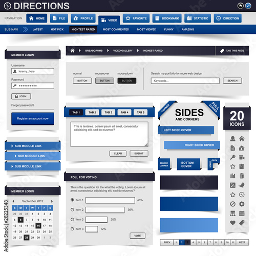 Web Design Element