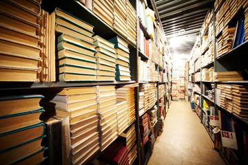 Fototapete Bibliothek Library stand  © pressmaster