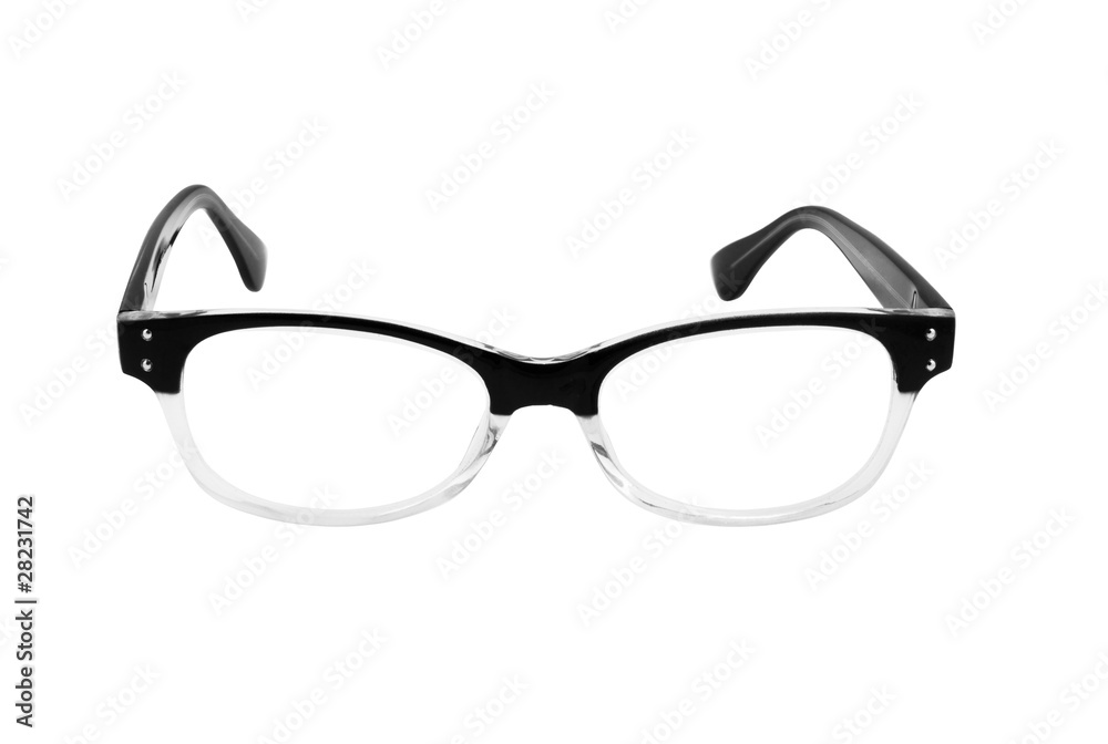 Fototapeta premium Spectacles isolated on white background