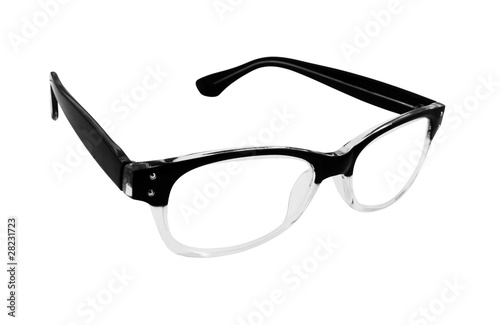 Spectacles isolated on white background