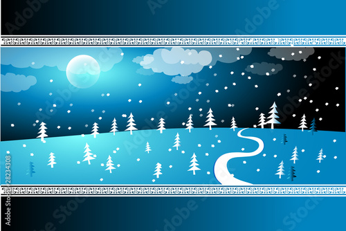 Christmas abstract background