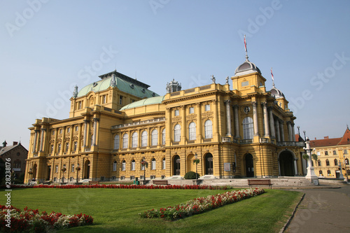 Wallpaper Mural Croatian National Theatre - Zagreb Torontodigital.ca