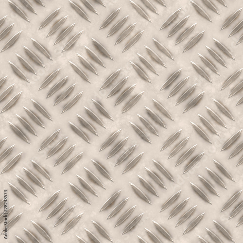 Seamless diamond plate texture