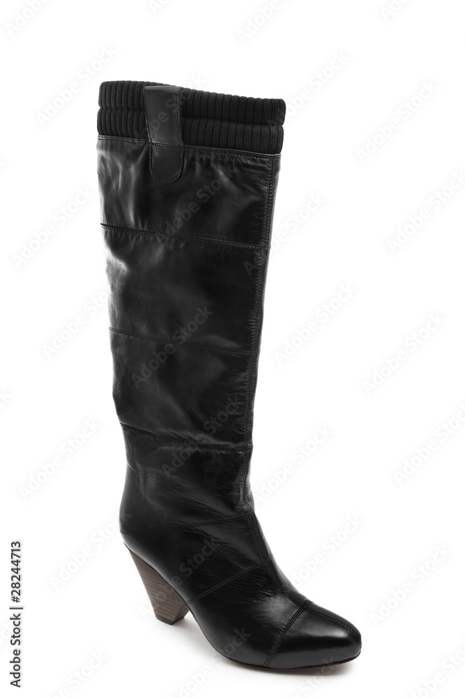 Black boot