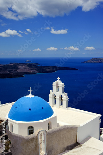 Greek Island Church, Santorini